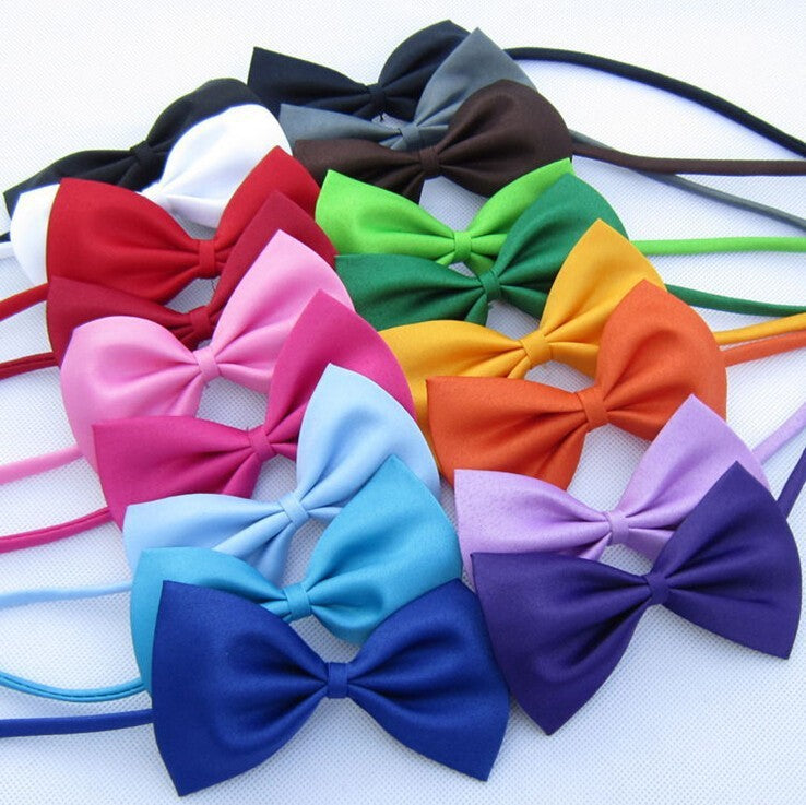 Colorful Adjustable Bow Tie for Dogs and Cats – Cute Pet Neck Tie